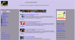 Desktop Screenshot of cleanstate.de